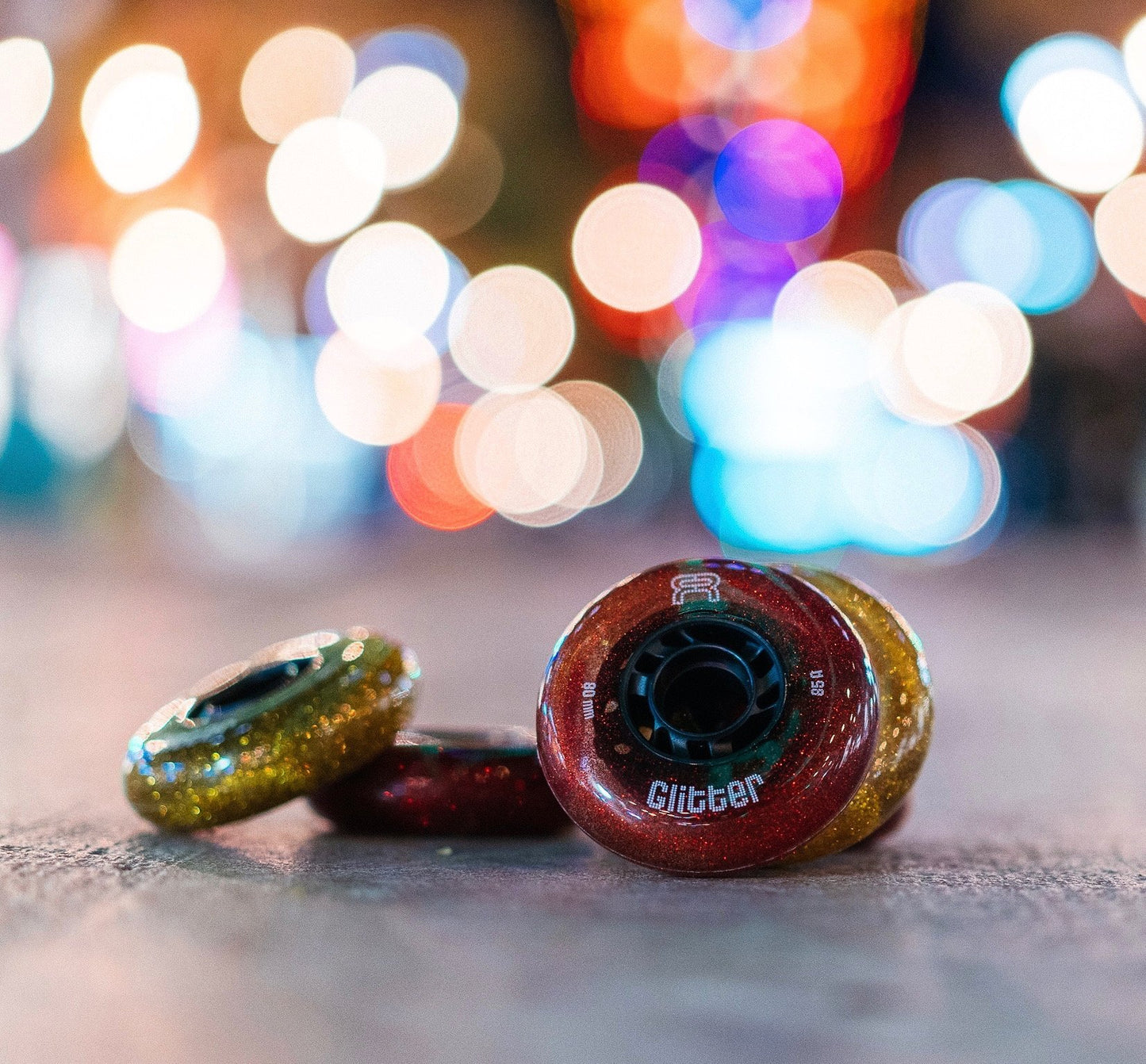 FR Glitter Wheels - 80mm, 110mm