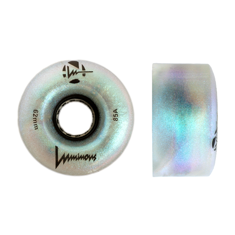 Luminous LED Light-Up Quad Wheels - 62mm