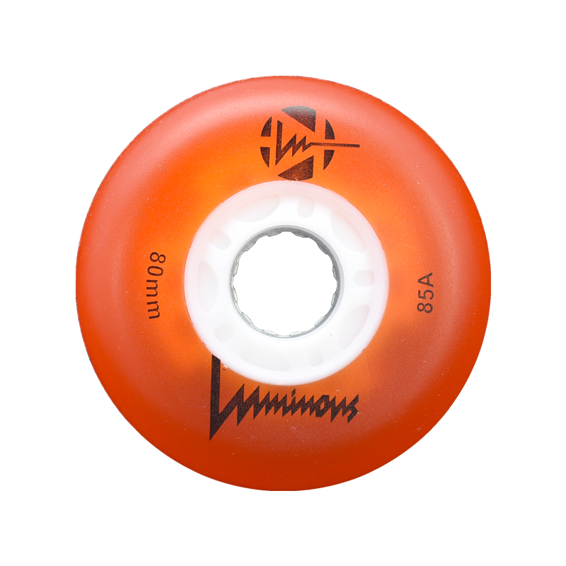 Luminous LED Light-Up Wheels - 80mm