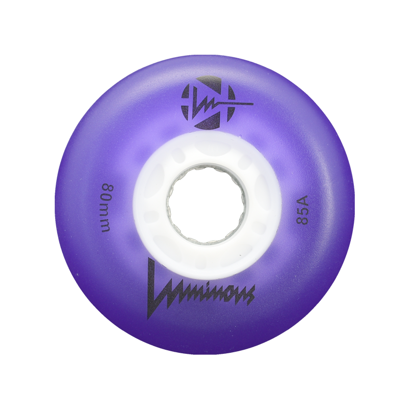 Luminous LED Light-Up Wheels - 80mm