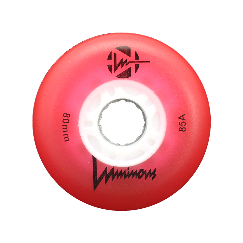 Luminous LED Light-Up Wheels - 80mm