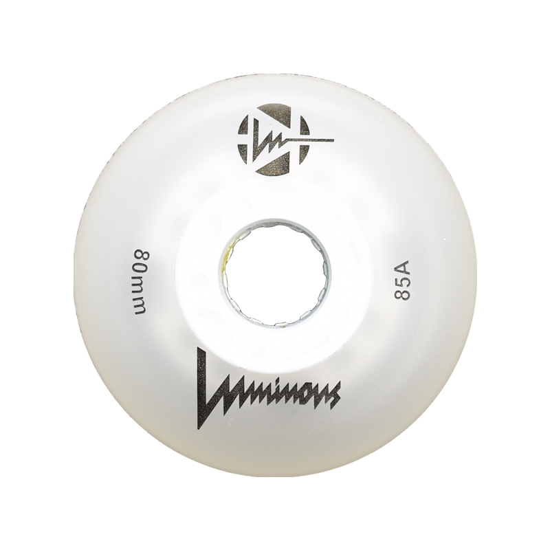 Luminous LED Light-Up Wheels - 80mm