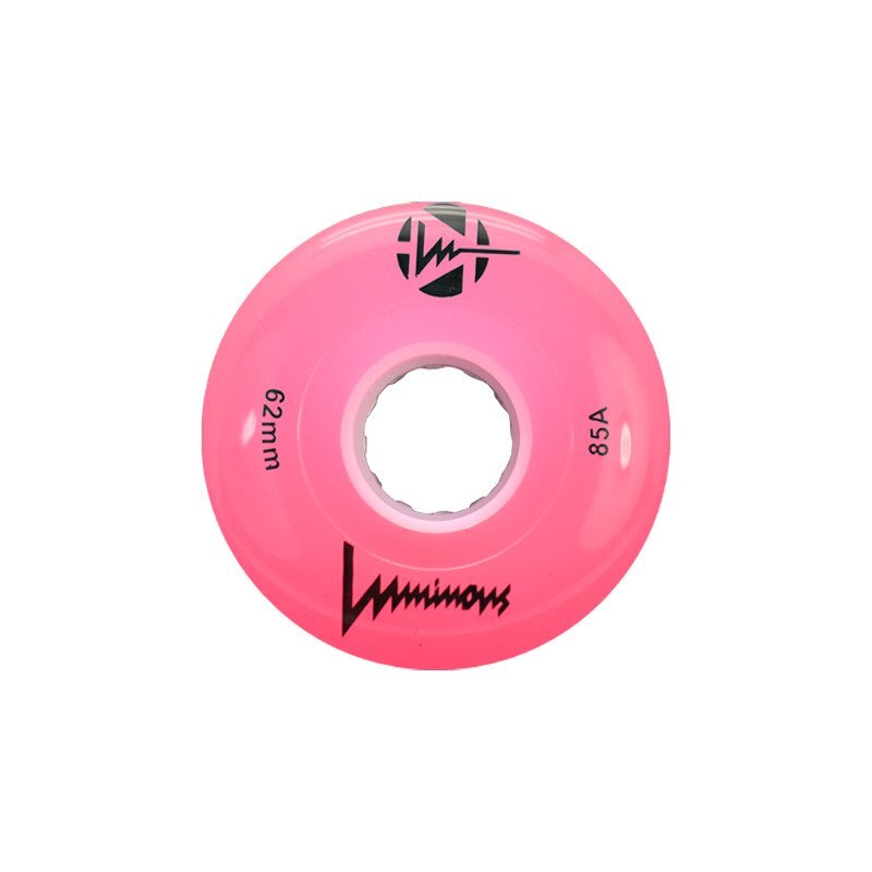 Luminous LED Light-Up Quad Wheels - 62mm