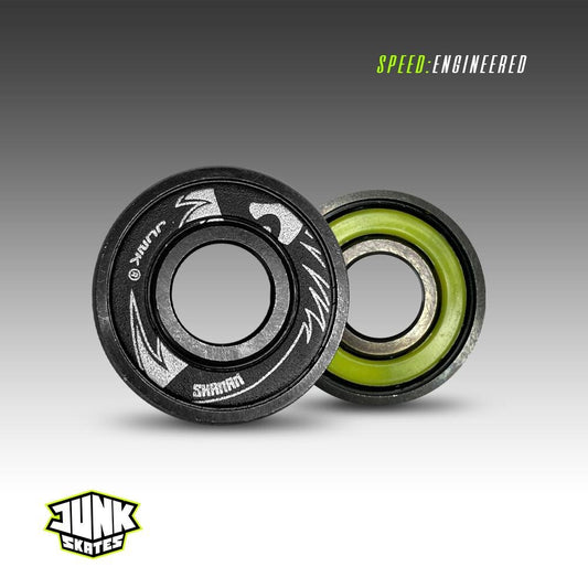 Junk Shaman 6ix Ball Ceramic + Black Titanium Bearings - 16 Pack